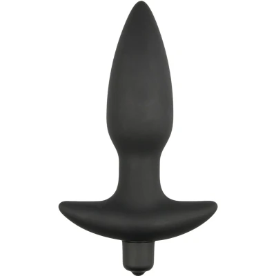 Afbeelding van EasyToys Anal Collection Vibrerende Buttplug Zwart Levensecht Gevoel