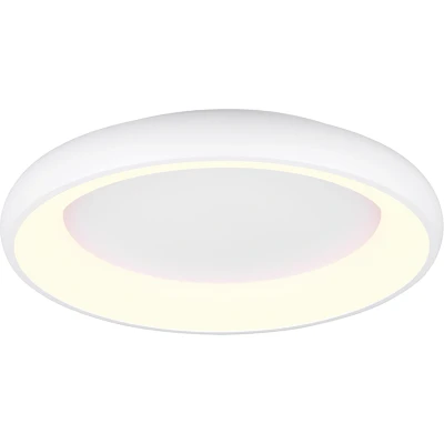 Afbeelding van Plafondlamp Cardona, Ø 62 cm, mat wit, metaal, CCT