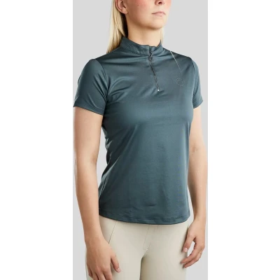 Afbeelding van Montar Trainingsshirt Junior Blair With Gun Metal Crystals Dark Slate 152