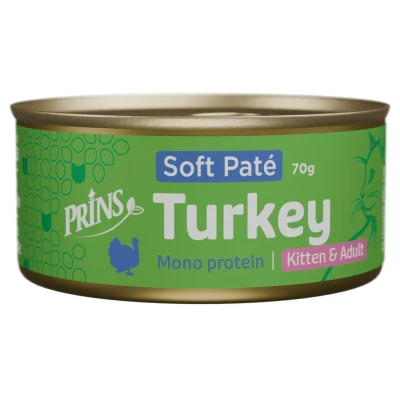 Afbeelding van PRINS SOFT PATE KITTEN / ADULT TURKEY