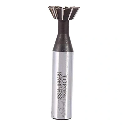 Afbeelding van Nikou Eindfrees 16 mm zwaluwstaart frees 60 graden HSS rechte staart CNC bit