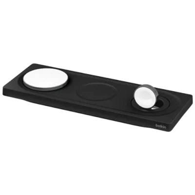 Image de Belkin Chargeur MagSafe Sans Fil 3 en 1 15 W Noir