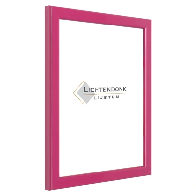 Afbeelding van Fotolijst Hout Roze 10x15 cm