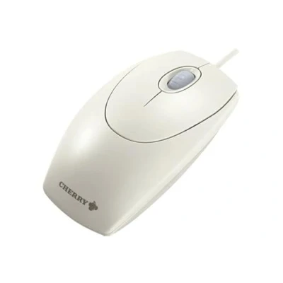 Afbeelding van CHERRY WheelMouse optische muis, bekabeld, voor rechts en linkshandigen, lichtgrijs