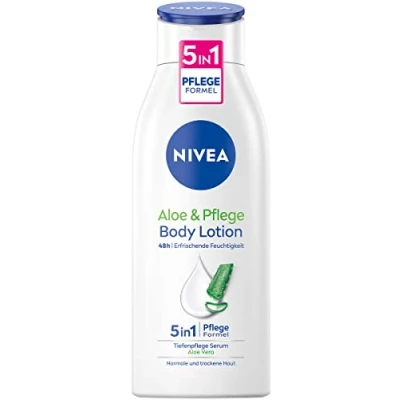 Afbeelding van Nivea BODY ALOE &amp; CARE Lotion Hydratatie, Dames, Maat: 400 ml,