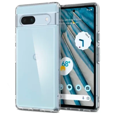 Afbeelding van Spigen Ultra Hybrid TPU Back Cover Transparant Google Pixel 7A