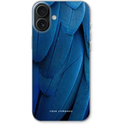 Afbeelding van Case Company® hoesje geschikt voor iPhone 16 Plus Pauw Soft Cover Telefoonhoesje Bescherming aan alle Kanten en Schermrand