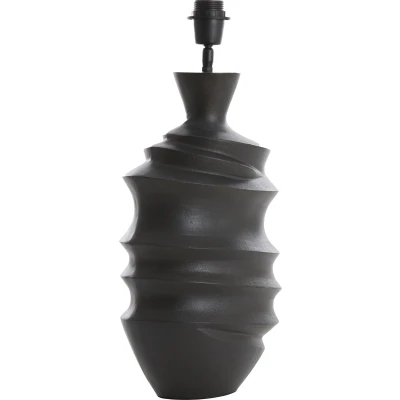 Afbeelding van Light&amp;living Lampvoet 25x17x48 cm SHARON mat zwart