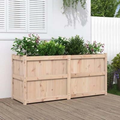 Afbeelding van Plantenbak 150x50x70 cm massief grenenhout