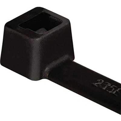 Afbeelding van HellermannTyton 111 01625 T40R PA66W BK 100 Kabelbinder 175 mm 4 Zwart Weerstabiel stuk(s)