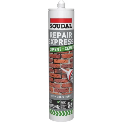 Afbeelding van Soudal repair express cement 300 ml, ral 1005, koker