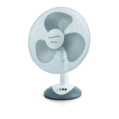 Afbeelding van Ariete 847 Tafelventilator, 3 snelheden, bladen, oscillatie en kantelfunctie, 40 W, kunststof, wit
