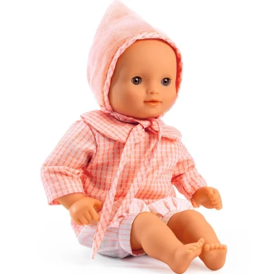 Afbeelding van Djeco babypop pomea rose 32 cm