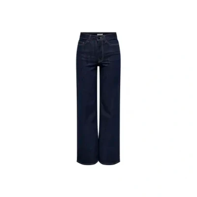 Afbeelding van JDY Jdyfelina FINA Wide leg, Dames, Maat: XSx32, Dark blue denim