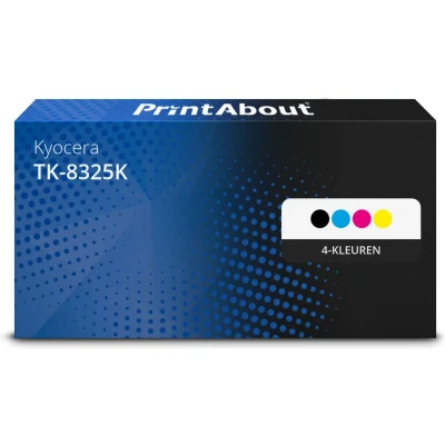 Afbeelding van Huismerk Kyocera TK 8325K Toner 4 kleuren Voordeelbundel