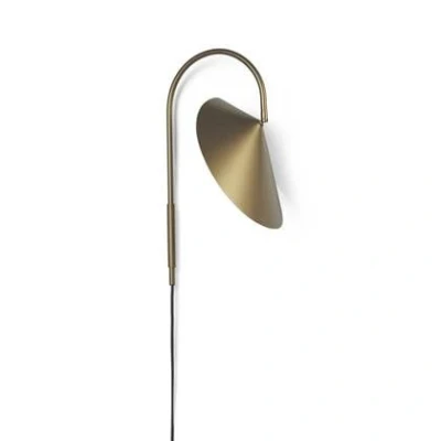 Afbeelding van ferm LIVING Arum Wandlamp Bronze