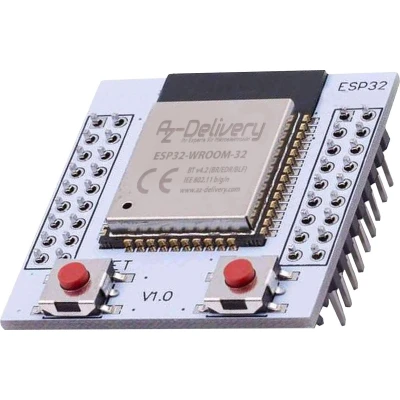 Afbeelding van AZDelivery 1 x ESP32 Wlan WiFi module met gratis adapterplaat voor Raspberry Pi en microcontroller