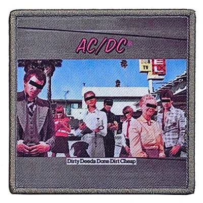 Afbeelding van AC/DC Dirty Deeds Done Dirt Cheap Patch Multicolours