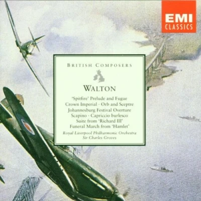 Afbeelding van British Composers Walton: Spitfire Prelude and Fugue etc / Groves et al