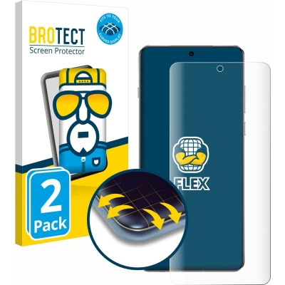 Afbeelding van BROTECT Screenprotector voor OnePlus 13 Folie Beschermfolie transparant volledig dekking (2 Stuks)