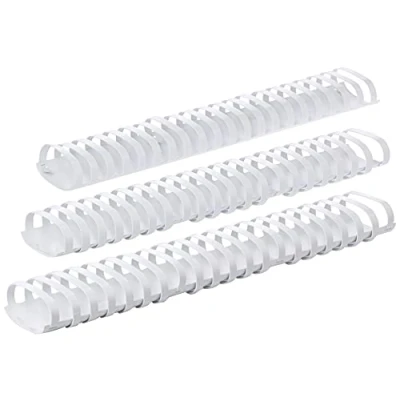 Afbeelding van GBC CombBind Spiraalbinding, kunststof, wit, 51 mm, 50 stuks