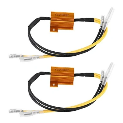 Afbeelding van Aramox Led belastingsweerstand, weerstand voor ledlampen, 25 W, 6,8 ΩJ, motorfiets, led, knipperlicht, fout Fix Flash controller