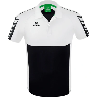 Afbeelding van Erima Six Wings polo zwart/wit