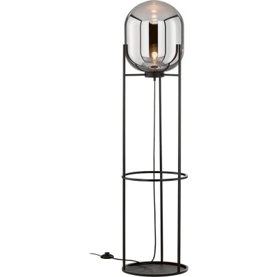 Afbeelding van Fischer &amp; Honsel Vloerlamp Regi 1x E27 max. 40 W (excl.) Mat Zwart