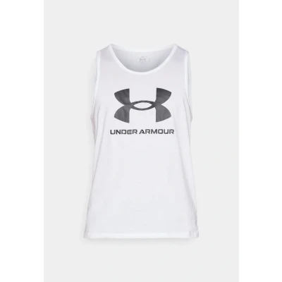 Afbeelding van Under Armour UA Sportstyle LOGO Top, Heren, Maat: XXL, White