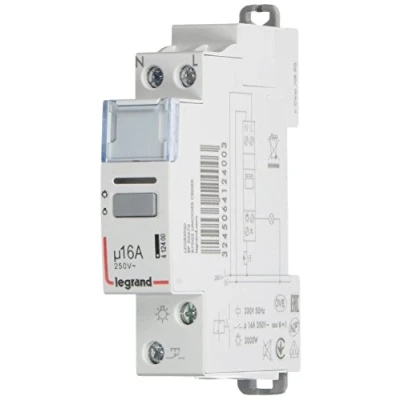 Afbeelding van LEGRAND 412400 eenpolige vergrendelingsrelais, stil, 16a