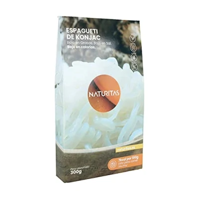 Afbeelding van Konjac Spaghetti 300 g Naturitas Veganistisch glutenvrij, suiker &amp; lactosevrij vetarm