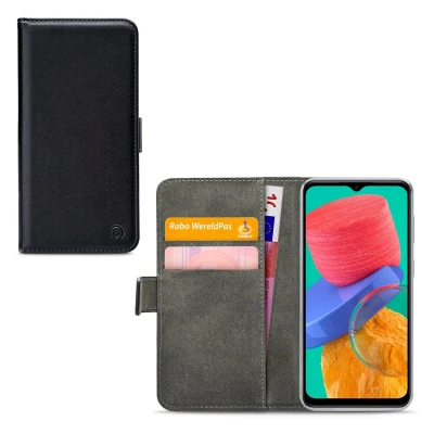Afbeelding van Mobilize Classic Gelly Wallet Book Case Samsung Galaxy M33 5G Black