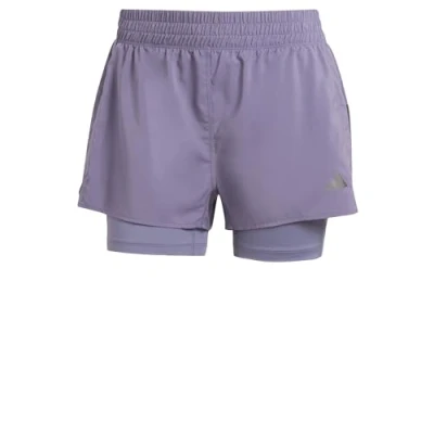 Afbeelding van adidas Own the Run CLIMACOOL 2 in 1 Shorts voor dames (1 stuk)