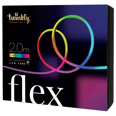 Afbeelding van Twinkly LED strip Flex 4 meter (Flexibel, 200 LEDs, IP20, RGB+Wit)