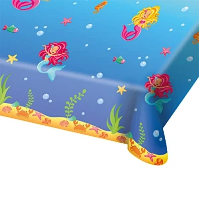 Image de Nappe de la fête sirène 120 x 180 cm