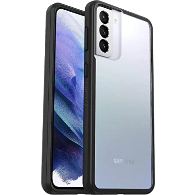 Image de OtterBox React Series ProPack Packaging coque de protection pour téléphone portable cristal noir Samsung Galaxy S21+ 5G