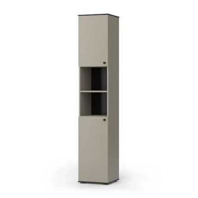 Afbeelding van Vicco Joli Badkamermeubel 37 x 192 cm met 2 deuren Grijs