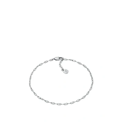 Afbeelding van Fossil Heritage Enkelbandjes, Dames, Maat: One Size, Silver