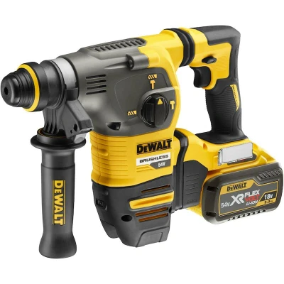 Afbeelding van DeWalt DCH333X2 18V / 54V Li Ion XR Flexvolt Accu SDS plus combihamer set (2x 6.0Ah accu) in TSTAK 3,5J koolborstelloos