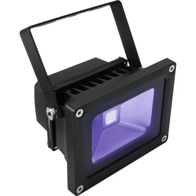 Afbeelding van Eurolite LED IP FL 10 COB Blacklight spot met grote bundel Outdoor IP54