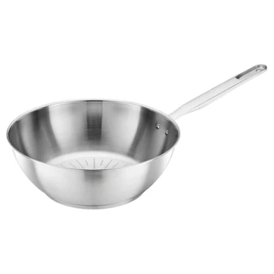 Afbeelding van Fiskars All Steel Pure Wokpan Inductie &amp; Alle Kookplaten 28 cm 90% Gerecycled Staal