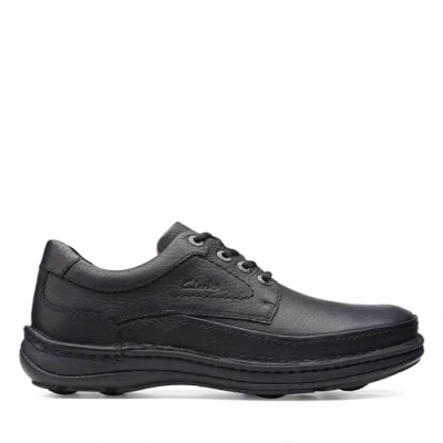 Afbeelding van Clarks NATURE THREE CasualHeren sneakersHeren veterschoenVrije tijdsschoenen Kleur: Zwart Maat: 46
