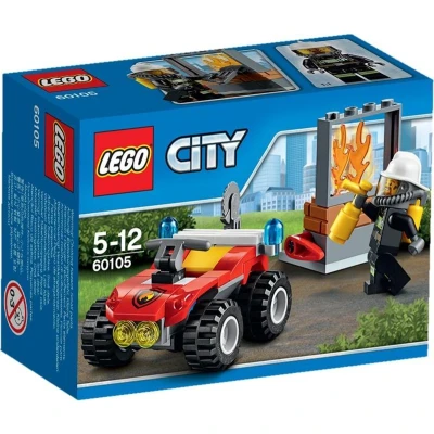 Afbeelding van LEGO City Brandweer Terreinwagen 60105