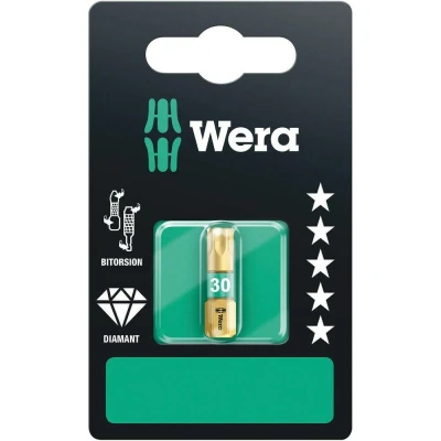 Afbeelding van Wera 867/1 BDC torx bits 1/4&quot; TX30x25mm