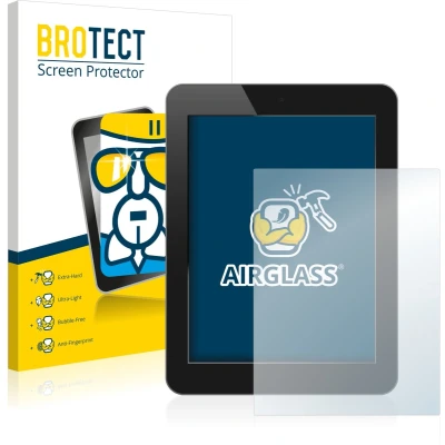 Afbeelding van BROTECT Screenprotector voor Standaardmaten met 10.6 inch Schermen [230 mm x 138 mm, 15:9] Folie Beschermfolie Beschermglas transparant