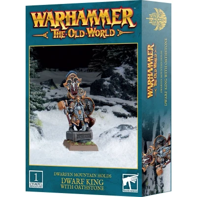 Afbeelding van Dwarfen Mountain Holds: Dwarf King With Oathstone