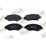 Afbeelding van KRAFT 6002110 Remblokkenset Vooras Incl. slijtage waarschuwingscontact FORD: Transit Mk5 Minibus, Van, Platform / Chassis