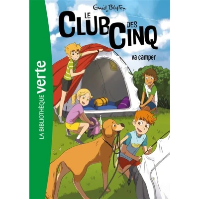 Image de Le Club des Cinq 10 NED va camper