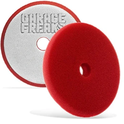 Afbeelding van Garage Freaks Heavy Cut Polijstpad Rood Hard 150x25x125 V shape