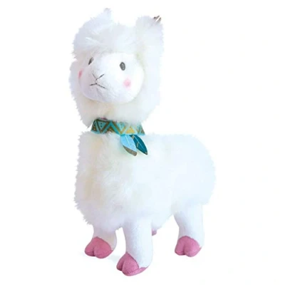 Image de Peluche Histoire d&#039;Ours Lama 30 cm Blanc